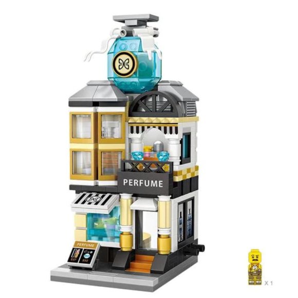 LOZ MINI Blocks - Kids Building Toys Bricks - Street View - Perfumery - Picture 2 of 4